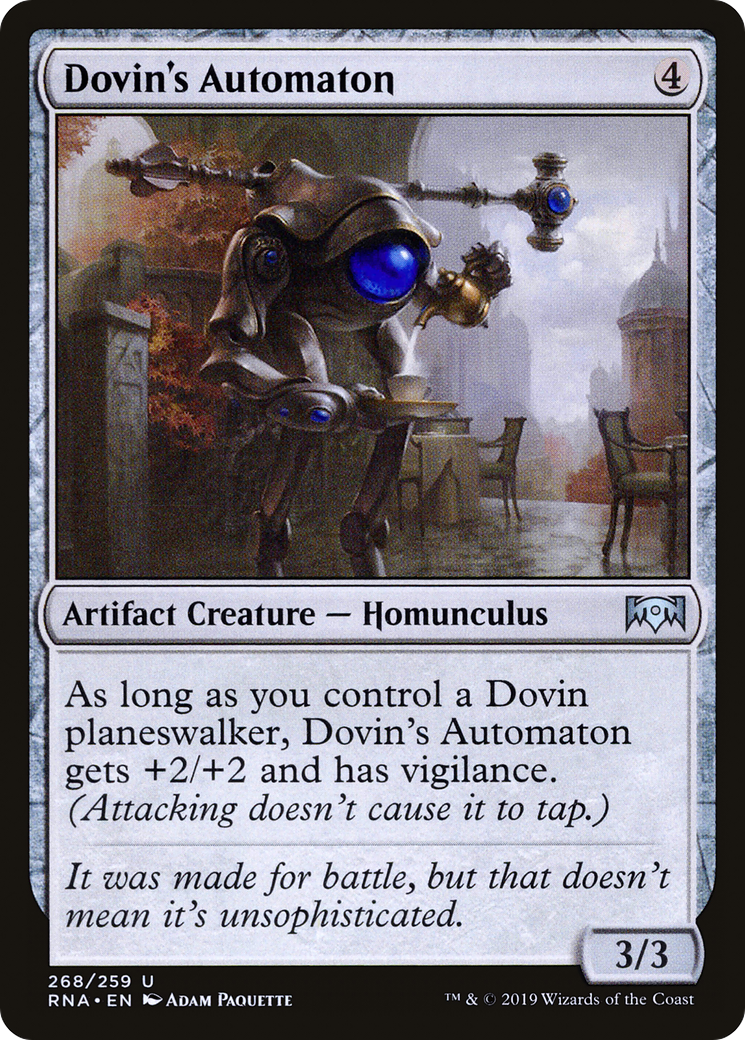 Dovin's Automaton (RNA-268) [Ravnica Allegiance] MTG Single Wizards of the Coast