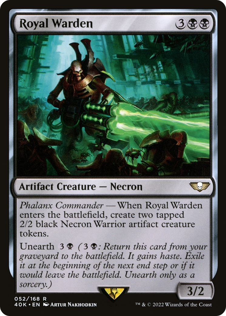 Royal Warden (40K-052) [Warhammer 40,000 Commander] MTG Single Wizards of the Coast