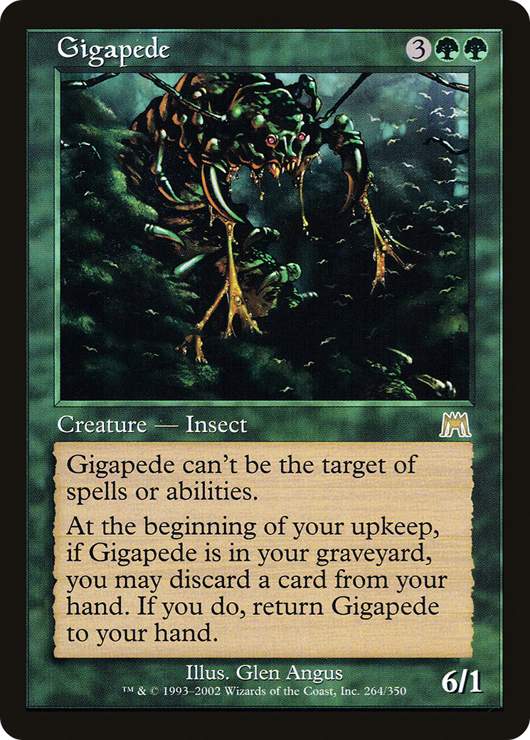 Gigapede [Onslaught] MTG Single Magic: The Gathering