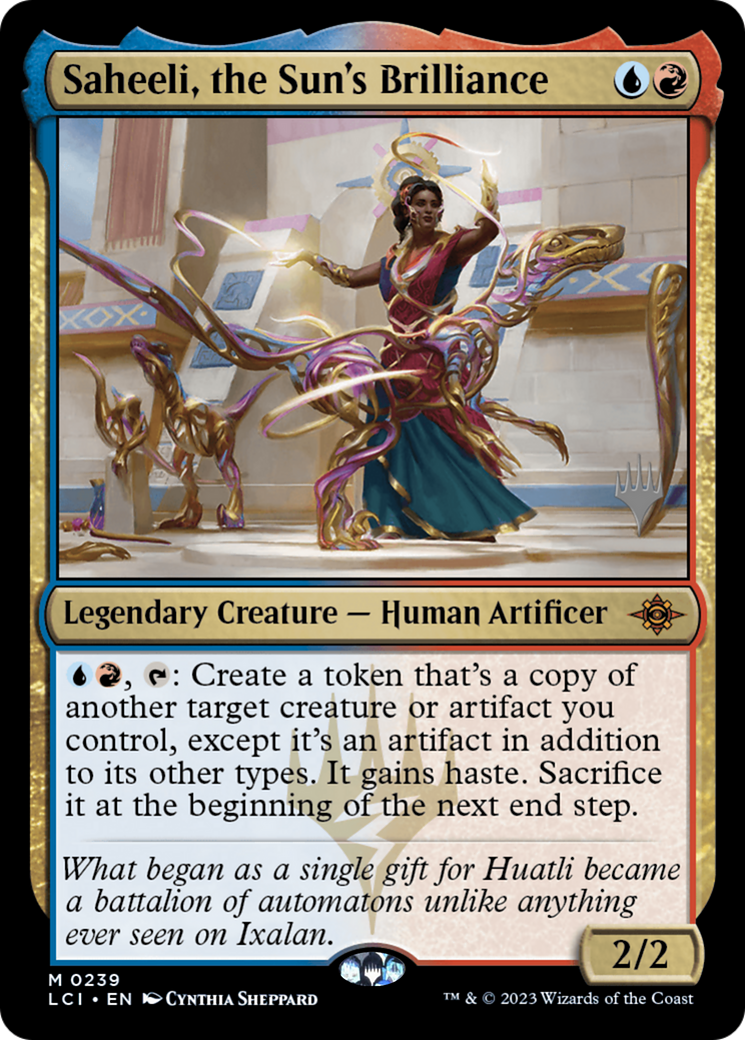 Saheeli, the Sun's Brilliance (PPLCI-239) [The Lost Caverns of Ixalan Promos] MTG Single Wizards of the Coast