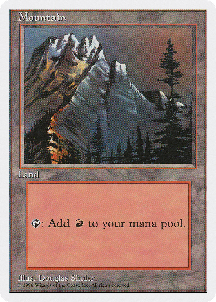 Mountain (2PS-062) [Misc] Introductory Two-Player Set MTG Single Wizards of the Coast