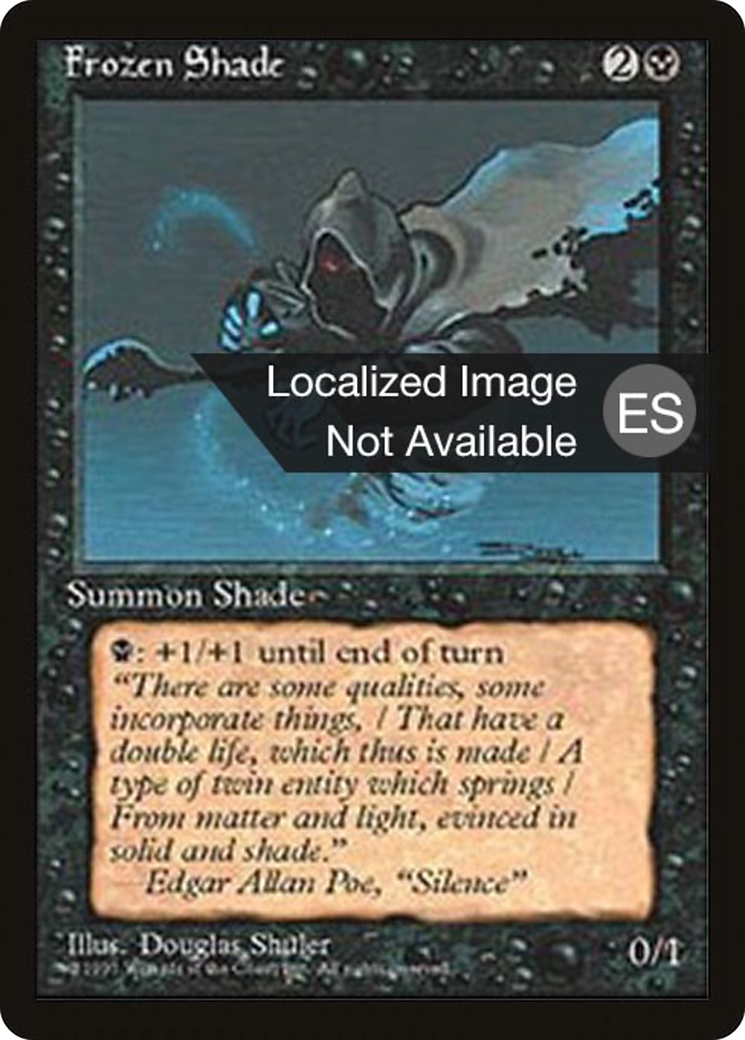 Frozen Shade (4BB-138) [Fourth Edition Foreign Black Border] MTG Single Wizards of the Coast