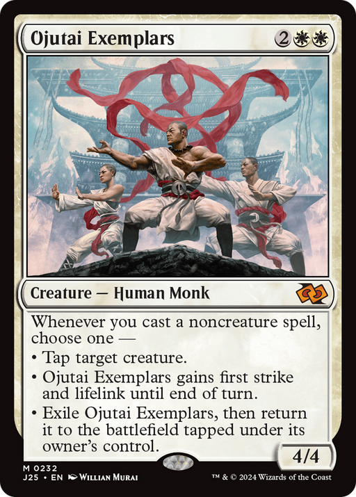 Ojutai Exemplars (J25-232) [Foundations Jumpstart] MTG Single Wizards of the Coast