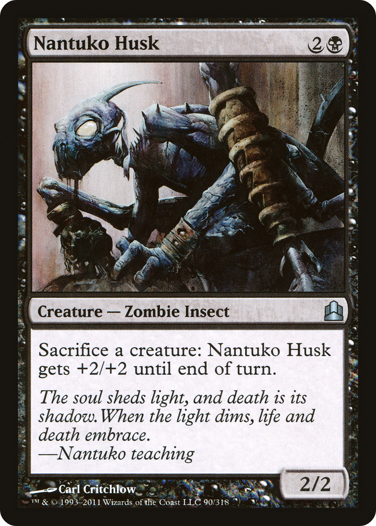 Nantuko Husk (CMD-090) [Commander 2011] MTG Single Wizards of the Coast
