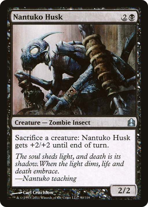 Nantuko Husk (CMD-090) [Commander 2011] MTG Single Wizards of the Coast