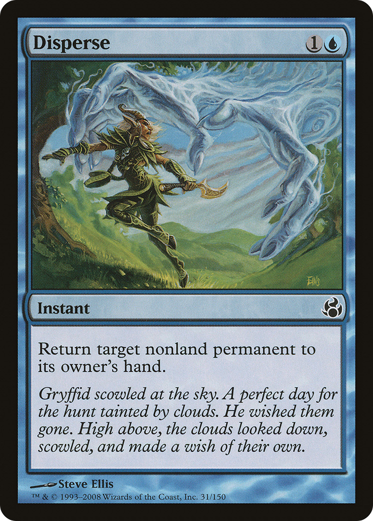 Disperse [Morningtide] MTG Single Magic: The Gathering