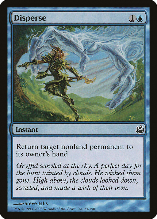 Disperse (MOR-031) [Morningtide] MTG Single Wizards of the Coast