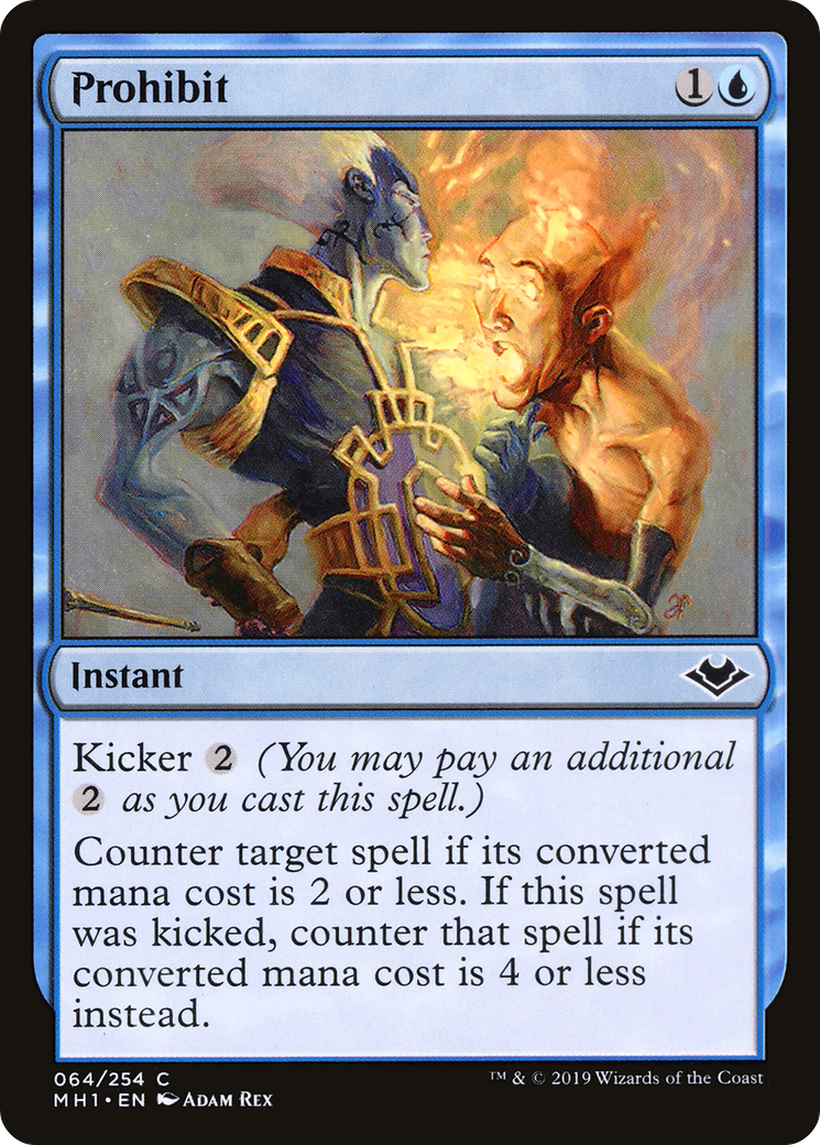 Prohibit (MH1-064) [Modern Horizons] Foil MTG Single Modern Horizons