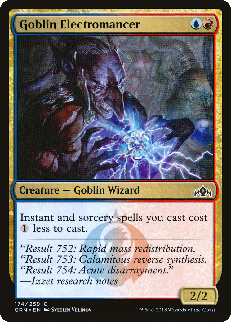 Goblin Electromancer (GRN-174) [Guilds of Ravnica] MTG Single Wizards of the Coast