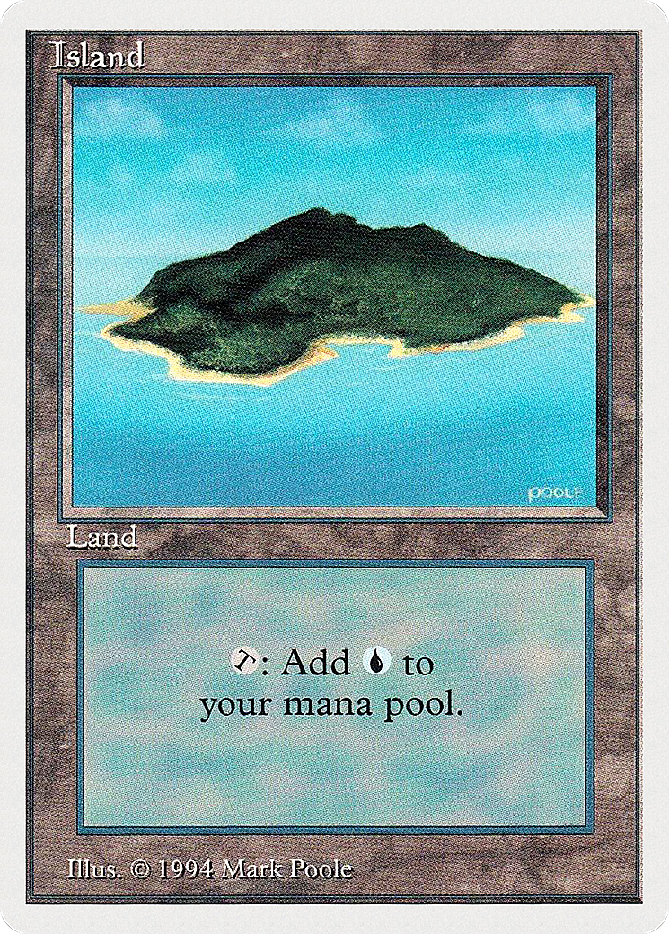 Island (B) (SUM-296) [Misc] Summer Magic / Edgar MTG Single Wizards of the Coast