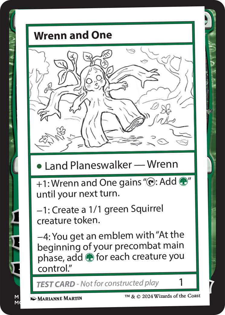Wrenn and One (MB2PC-) [Mystery Booster] Mystery Booster 2 MTG Single Wizards of the Coast