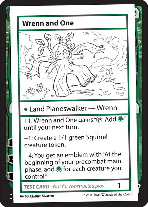Wrenn and One (MB2PC-) [Mystery Booster] Mystery Booster 2 MTG Single Wizards of the Coast