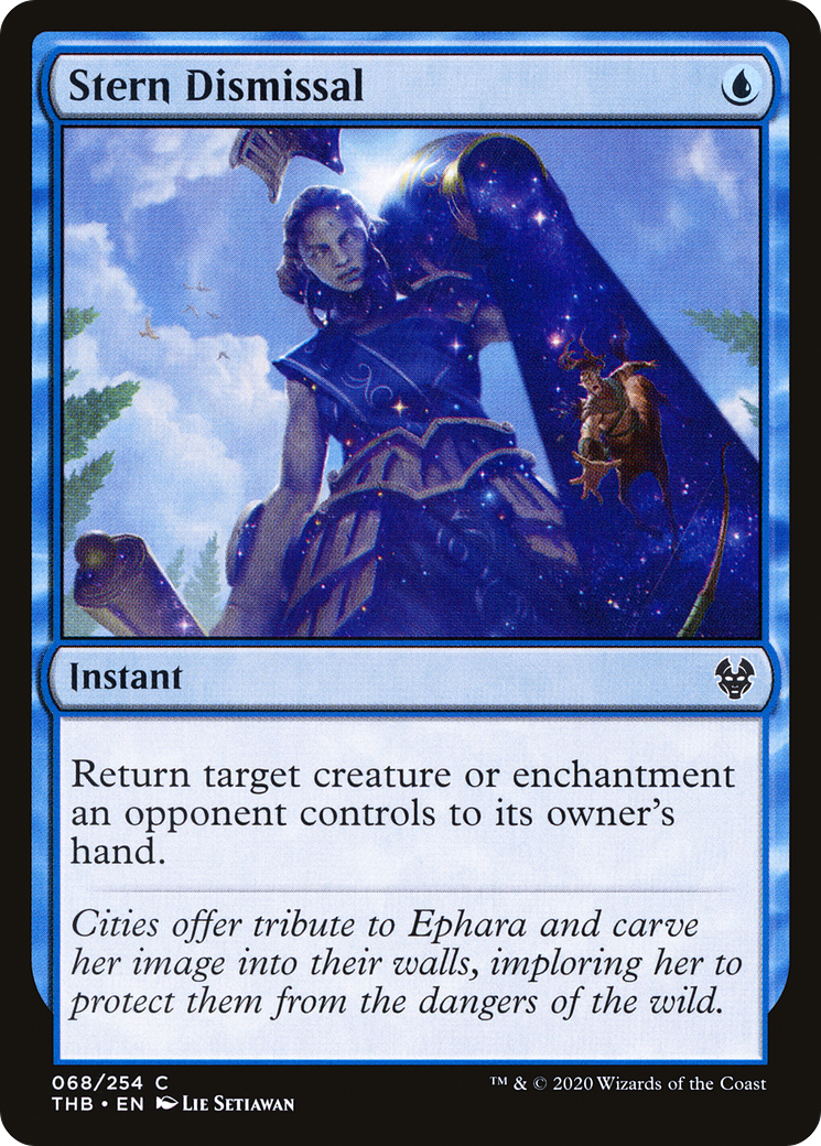 Stern Dismissal (THB-068) [Theros Beyond Death] Foil MTG Single Wizards of the Coast