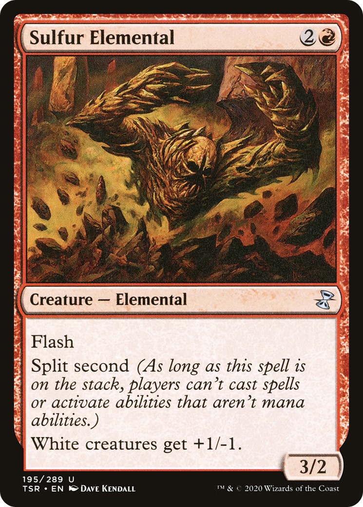 Sulfur Elemental (TSR-195) [Time Spiral Remastered] MTG Single Wizards of the Coast
