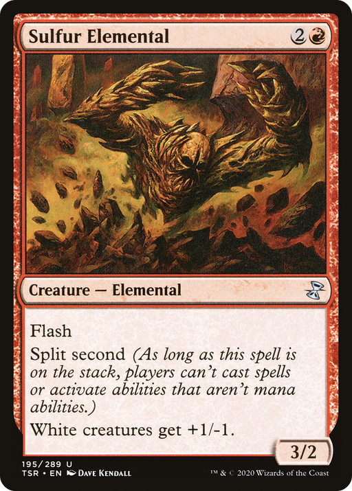 Sulfur Elemental (TSR-195) [Time Spiral Remastered] MTG Single Wizards of the Coast