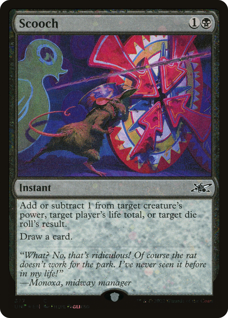 Scooch (Galaxy Foil) (UNF-377) [Unfinity] Foil MTG Single Wizards of the Coast