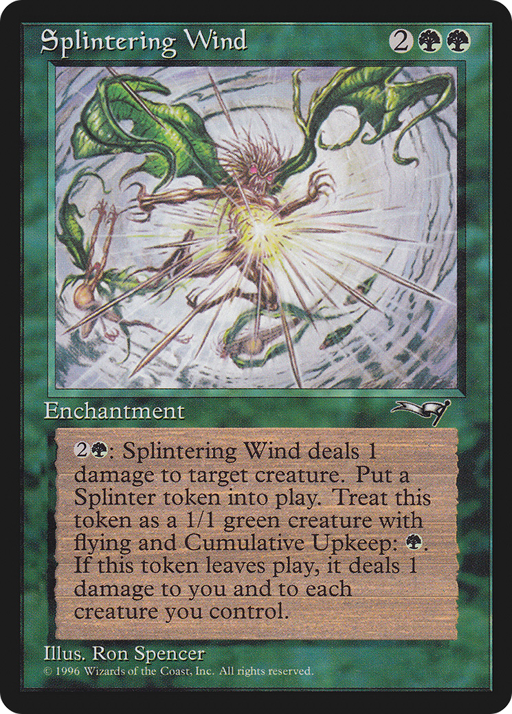Splintering Wind (ALL-099) [Alliances] MTG Single Wizards of the Coast