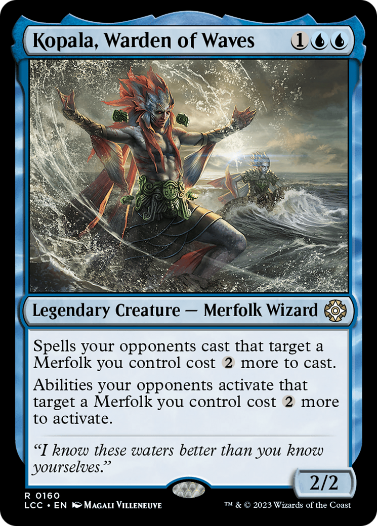 Kopala, Warden of Waves (LCC-160) [The Lost Caverns of Ixalan Commander] MTG Single Wizards of the Coast