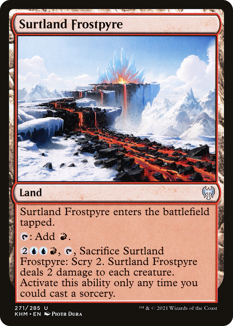 Surtland Frostpyre (KHM-271) [Kaldheim] MTG Single Wizards of the Coast