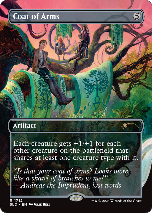Coat of Arms (1712) (SLD-1712) [Secret Lair Drop] (Borderless) MTG Single Wizards of the Coast