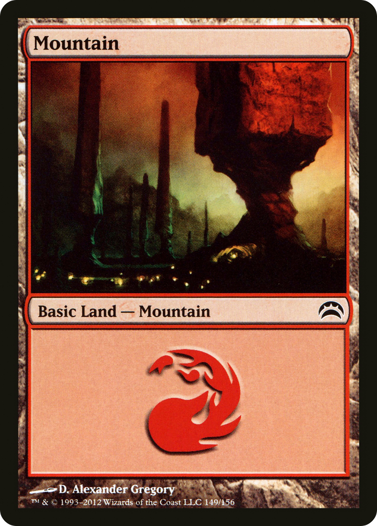 Mountain (PC2-149) [Misc] Planechase 2012 Foil MTG Single Wizards of the Coast
