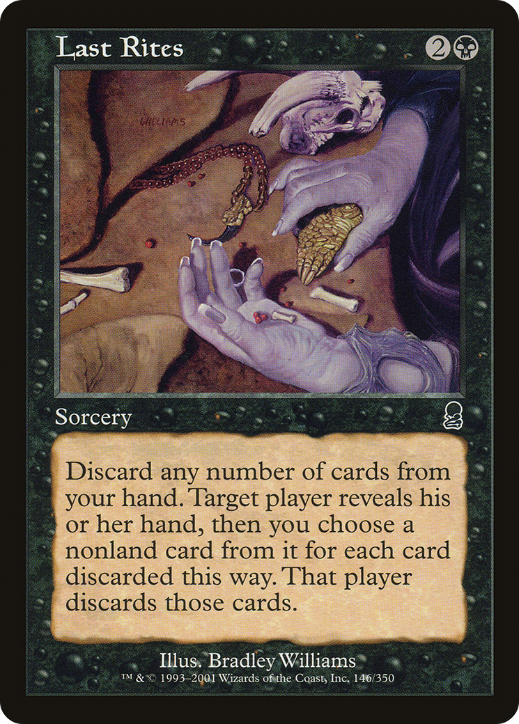 Last Rites (ODY-146) [Odyssey] MTG Single Wizards of the Coast