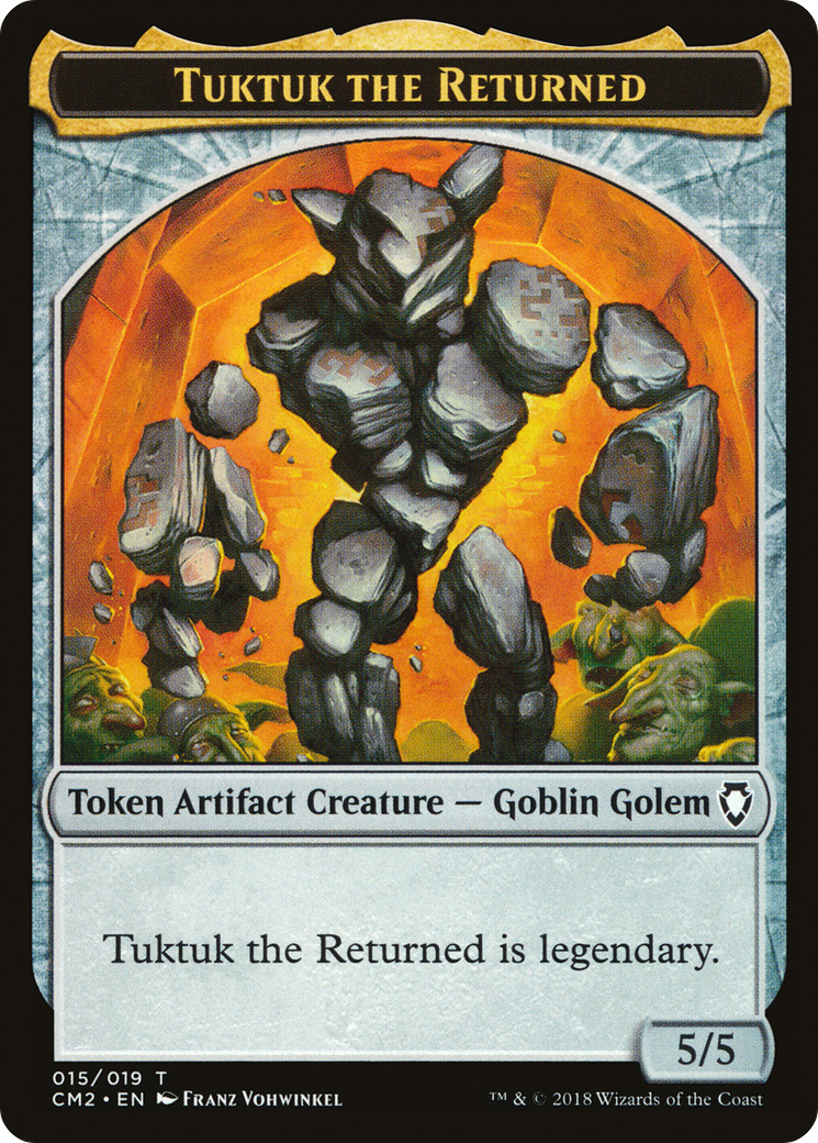 Tuktuk the Returned (CM2-015) [Tokens] Commander Anthology Volume II Tokens MTG Single Wizards of the Coast