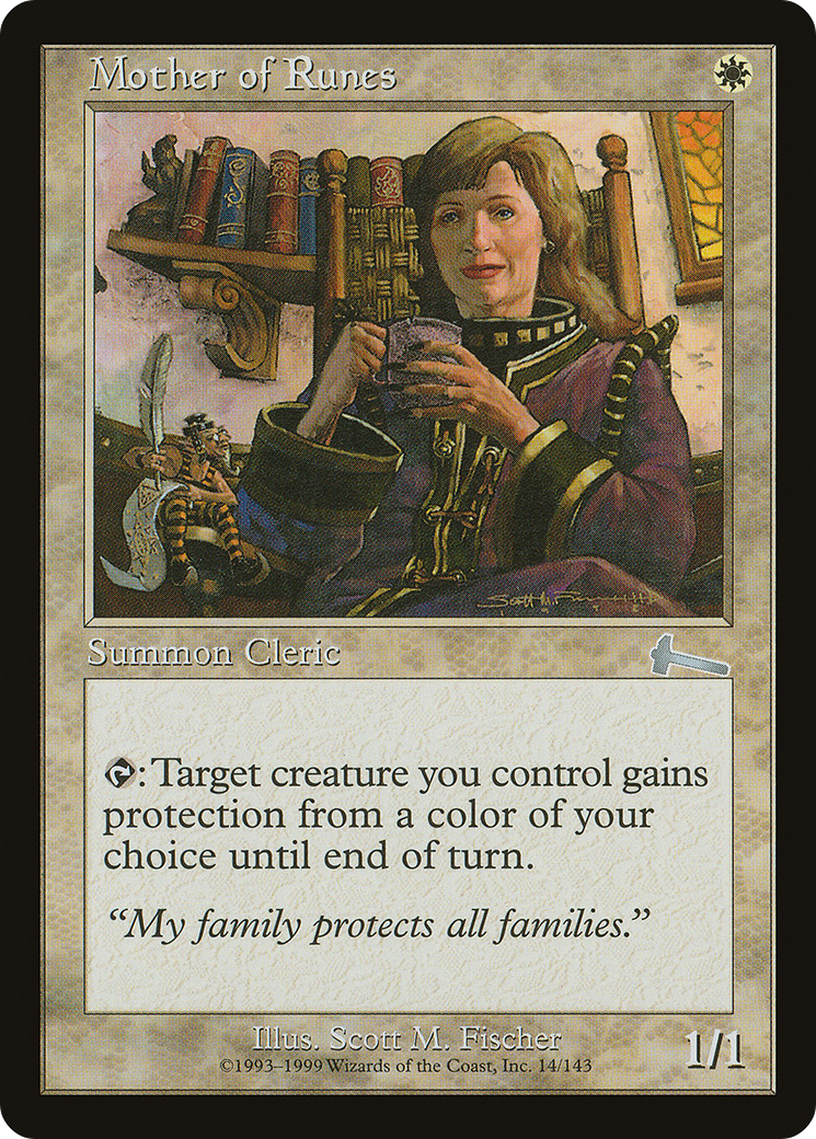 Mother of Runes [Urza's Legacy] MTG Single Magic: The Gathering   