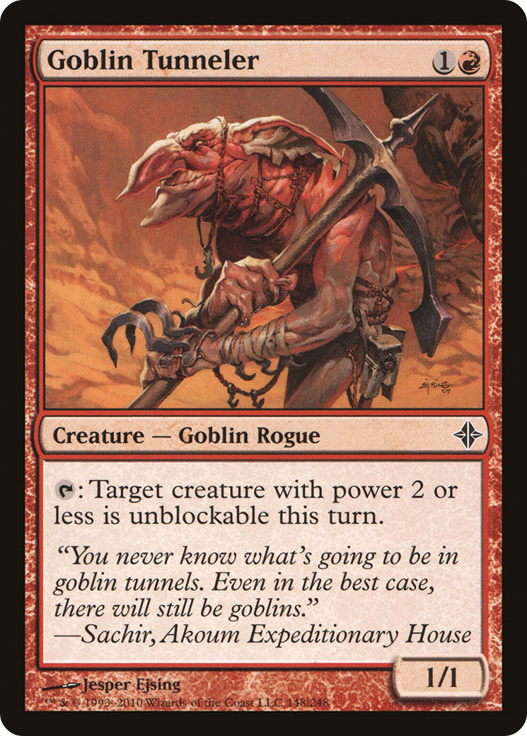 Goblin Tunneler (ROE-148) [Rise of the Eldrazi] MTG Single Wizards of the Coast