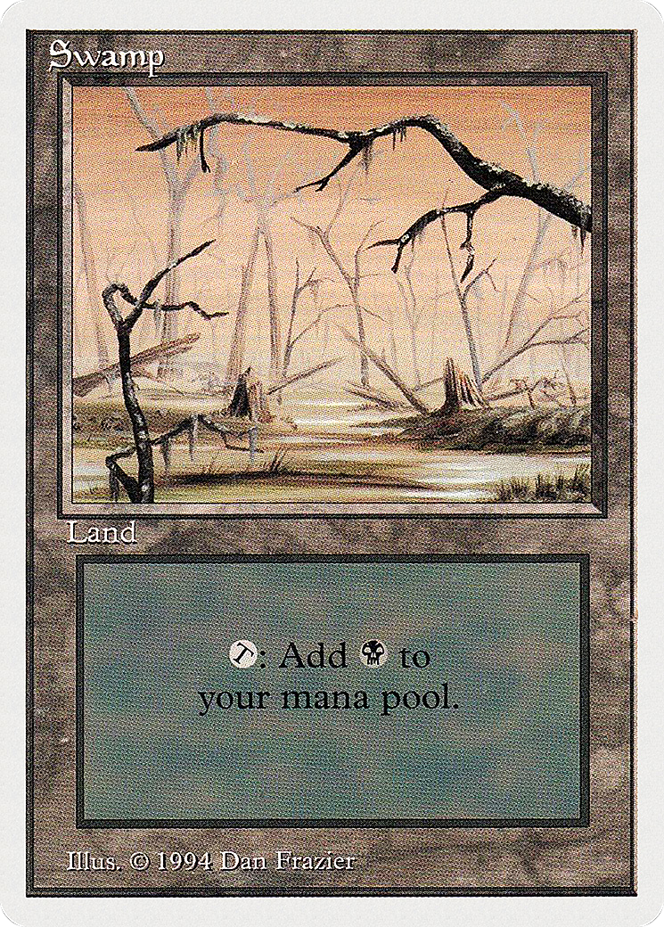 Swamp (B) (SUM-299) [Misc] Summer Magic / Edgar MTG Single Wizards of the Coast