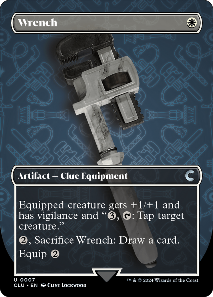 Wrench (CLU-007) [Ravnica: Clue Edition] (Borderless) MTG Single Wizards of the Coast
