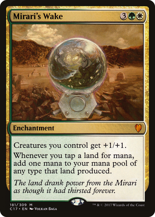 Mirari's Wake (C17-181) [Commander 2017] MTG Single Wizards of the Coast