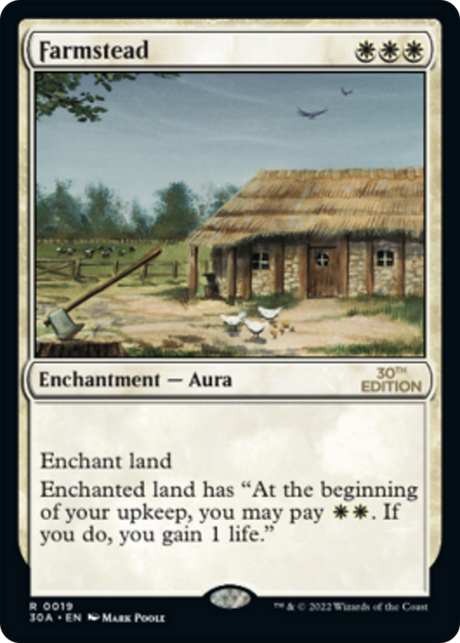Farmstead (30A-019) [30th Anniversary Edition] MTG Single Wizards of the Coast