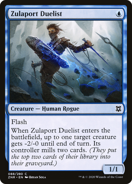 Zulaport Duelist (ZNR-088) [Zendikar Rising] MTG Single Wizards of the Coast