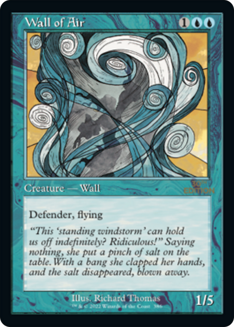 Wall of Air (30A-386) [30th Anniversary Edition] MTG Single Wizards of the Coast