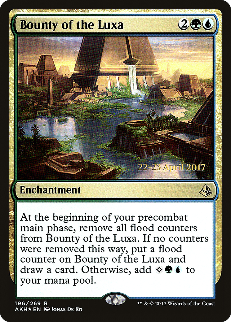 Bounty of the Luxa (PRE-196S) [Amonkhet Promos] Foil MTG Single Wizards of the Coast
