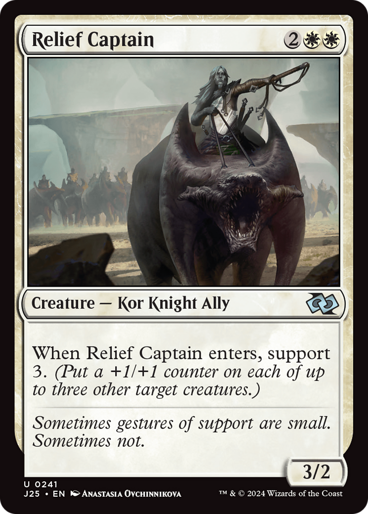 Relief Captain (J25-241) [Foundations Jumpstart] MTG Single Wizards of the Coast