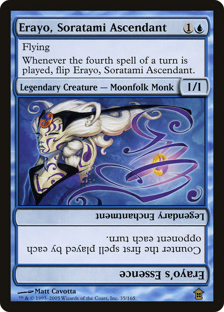 Erayo, Soratami Ascendant (SOK-035) [Saviors of Kamigawa] Foil MTG Single Wizards of the Coast