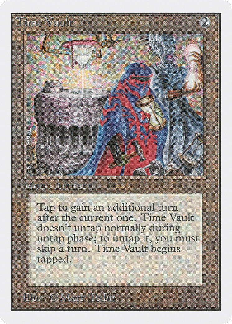 Time Vault (2ED-275) [Oldschool] Unlimited Edition MTG Single Wizards of the Coast