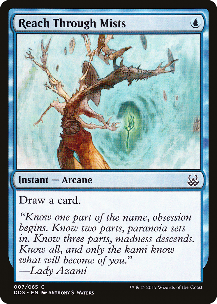 Reach Through Mists (DDS-007) [Misc] Duel Decks: Mind vs. Might MTG Single Wizards of the Coast