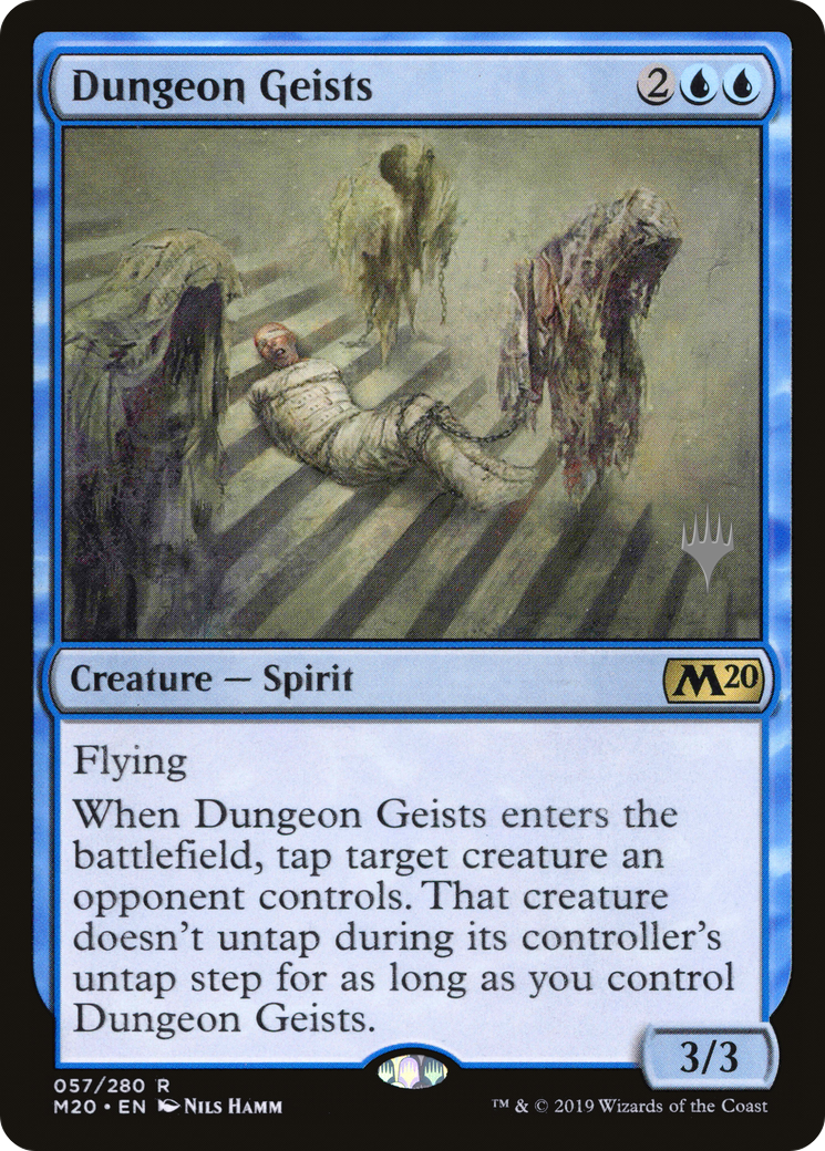 Dungeon Geists (PPM20-57P) [Core Set 2020 Promos] Foil MTG Single Wizards of the Coast