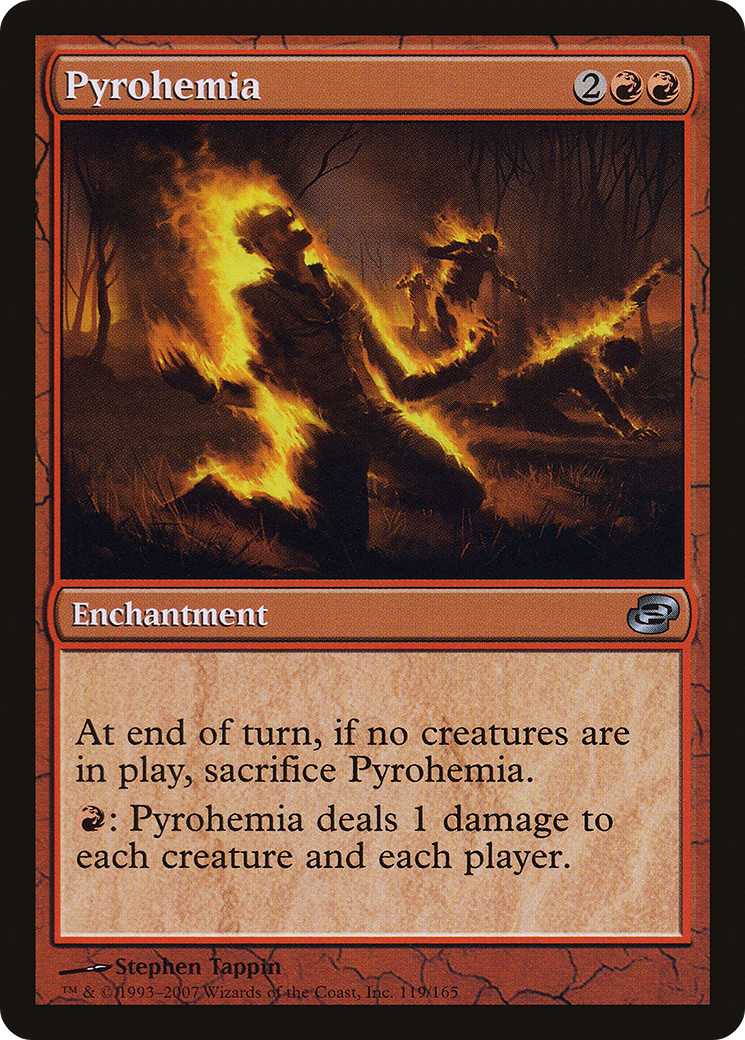 Pyrohemia (PLC-119) [Planar Chaos] (colorshifted) MTG Single Wizards of the Coast