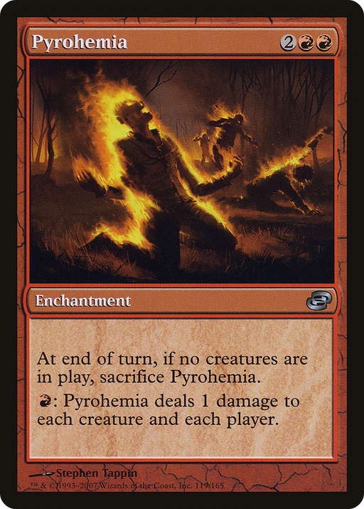 Pyrohemia (PLC-119) [Planar Chaos] (colorshifted) MTG Single Wizards of the Coast