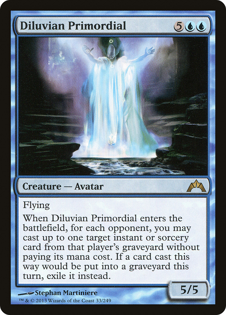 Diluvian Primordial (GTC-033) [Gatecrash] Foil MTG Single Wizards of the Coast