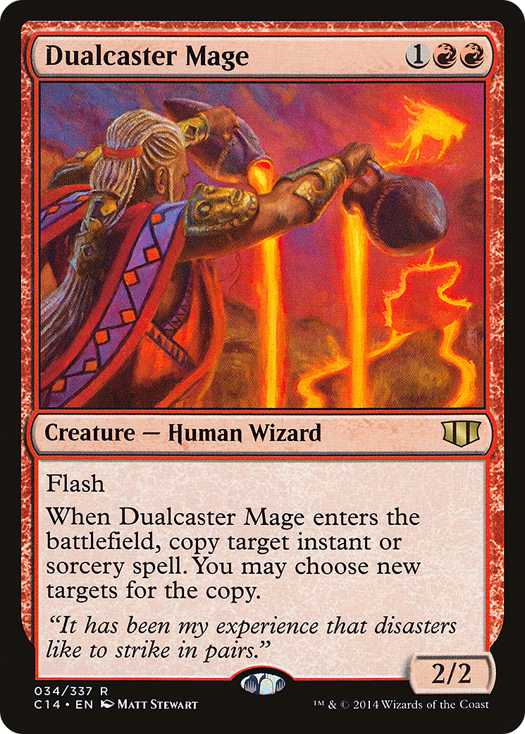 Dualcaster Mage (C14-034) [Commander 2014] MTG Single Wizards of the Coast