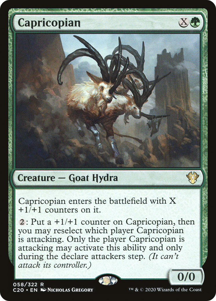Capricopian (C20-058) [Commander 2020] MTG Single Wizards of the Coast