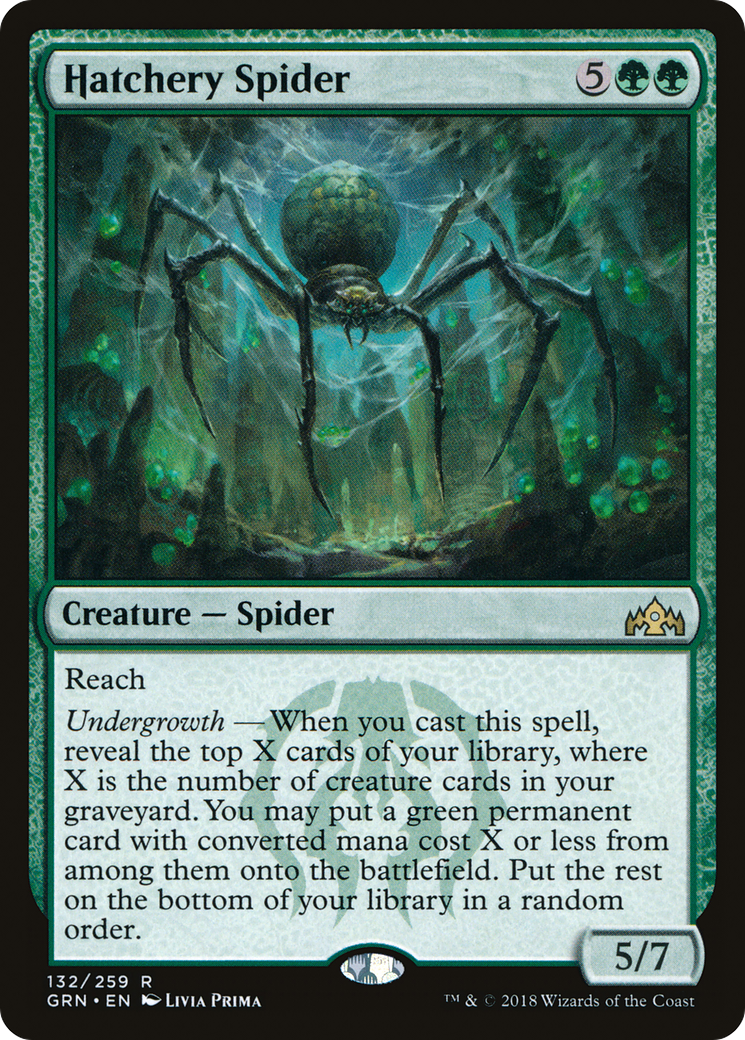 Hatchery Spider (GRN-132) [Guilds of Ravnica] MTG Single Wizards of the Coast