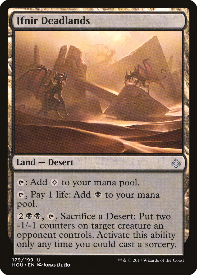 Ifnir Deadlands (HOU-179) [Hour of Devastation] Foil MTG Single Wizards of the Coast