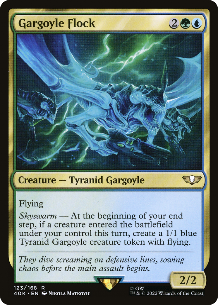 Gargoyle Flock [Warhammer 40,000] MTG Single Magic: The Gathering