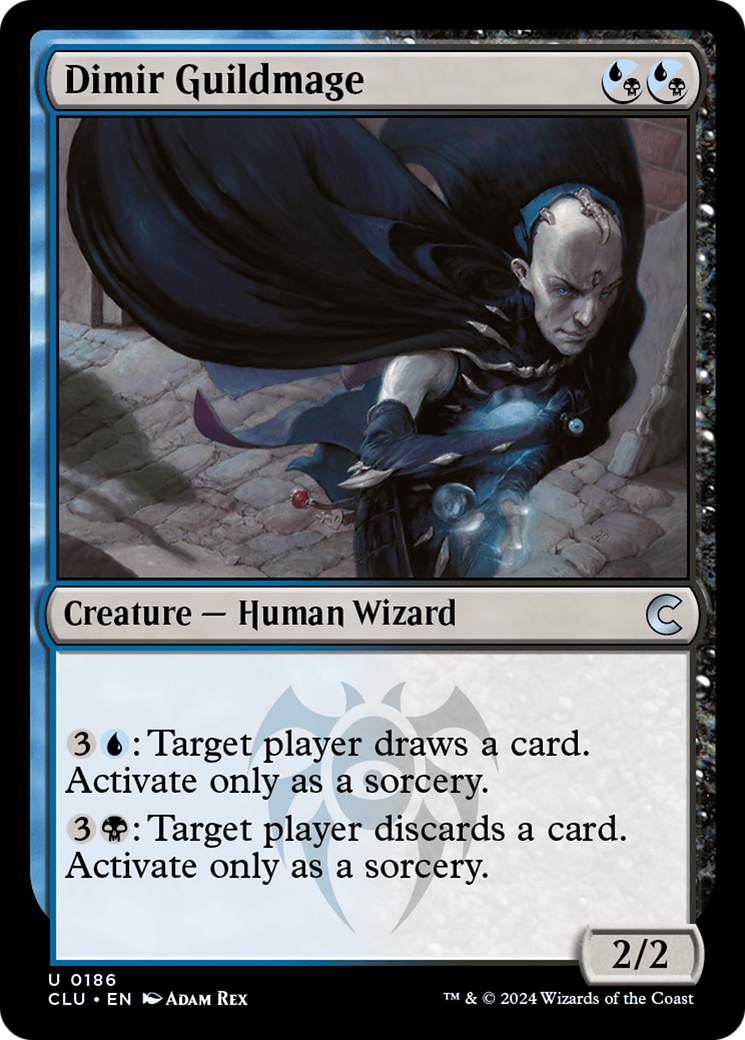 Dimir Guildmage (CLU-186) [Ravnica: Clue Edition] MTG Single Wizards of the Coast